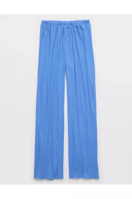 Aerie Off-Duty Pointelle Trouser PJ Women's Product Image
