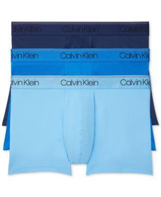 Calvin Klein Mens Micro Stretch 3-Pack Low Rise Trunk - Multi - S Product Image