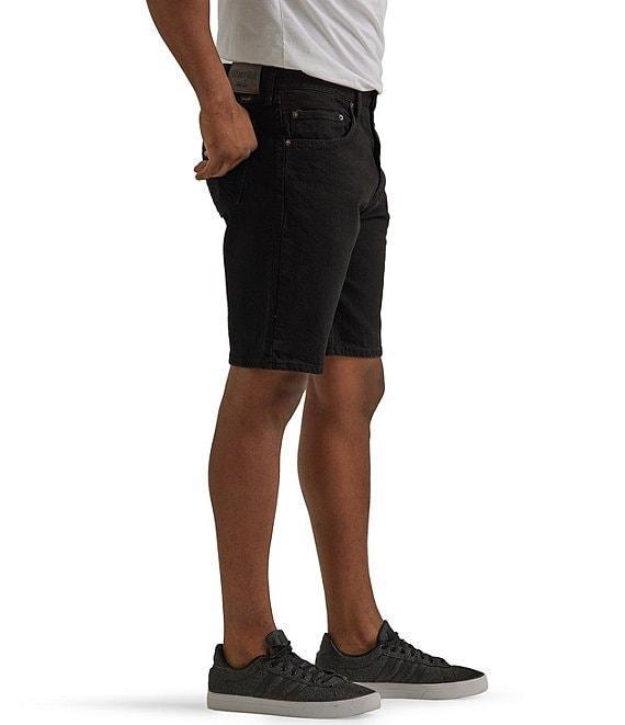 Wrangler® Five-Pocket 10#double; Inseam Denim Shorts Product Image
