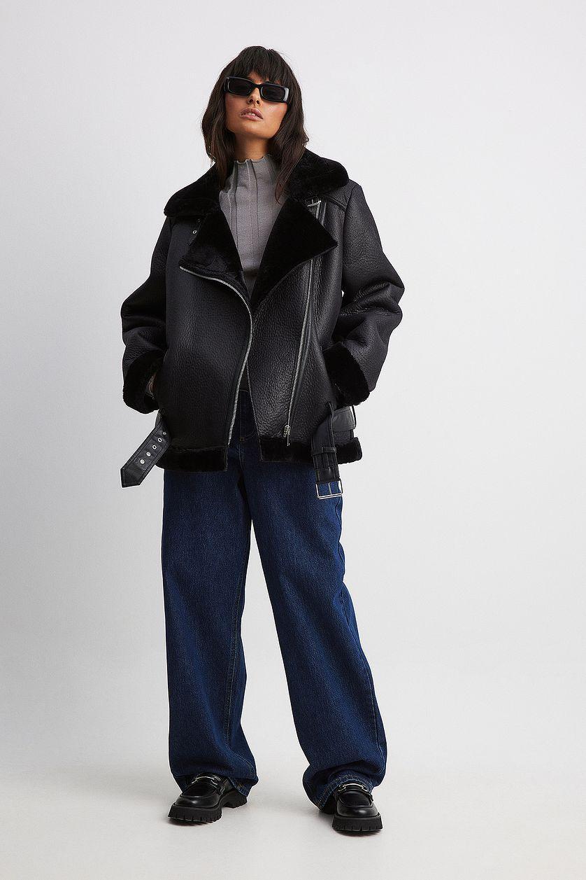 Classic Bonded Aviator Jacket Product Image