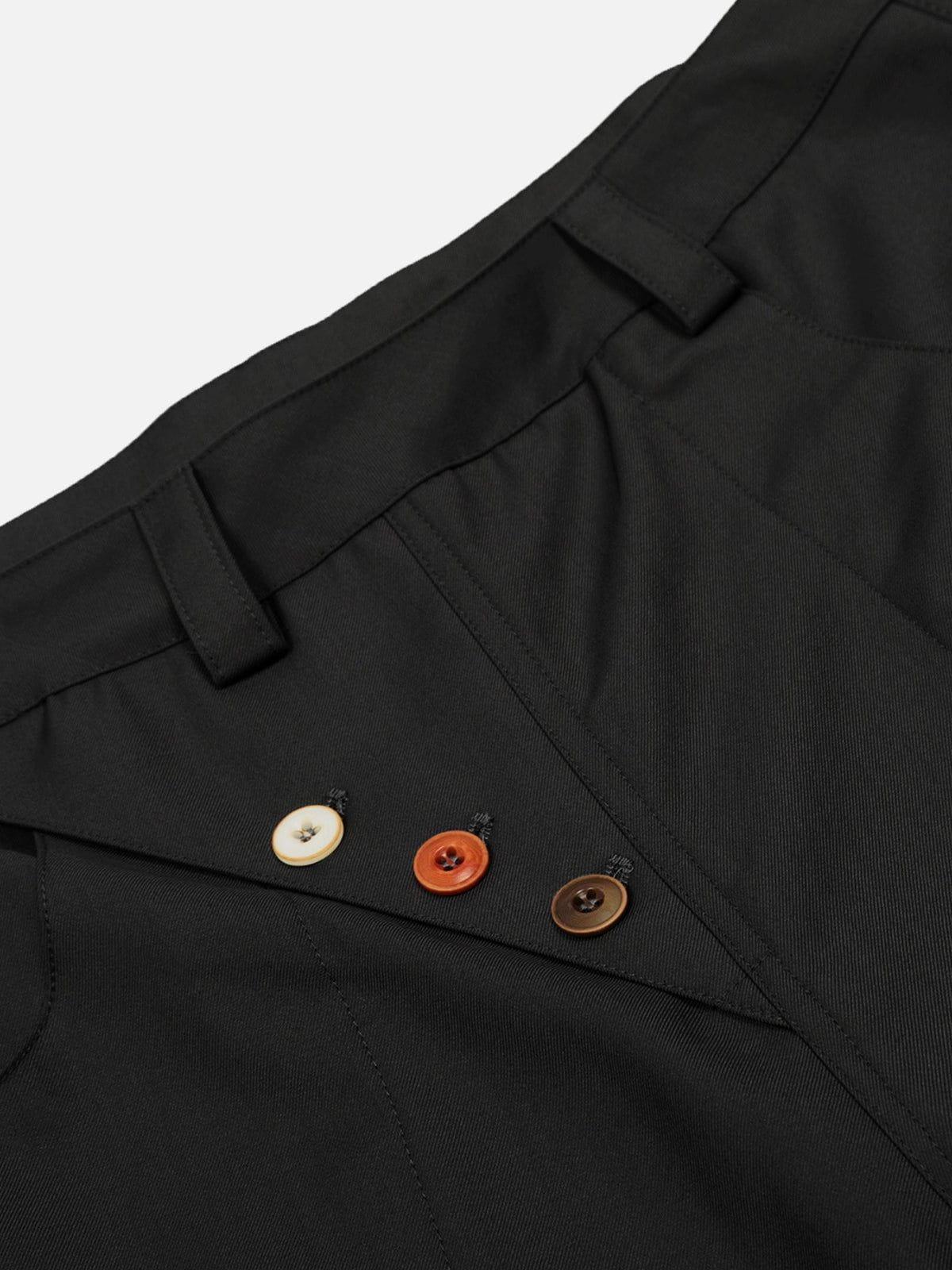 Aelfric Eden Colorful Button Baggy Barrel Pants Product Image