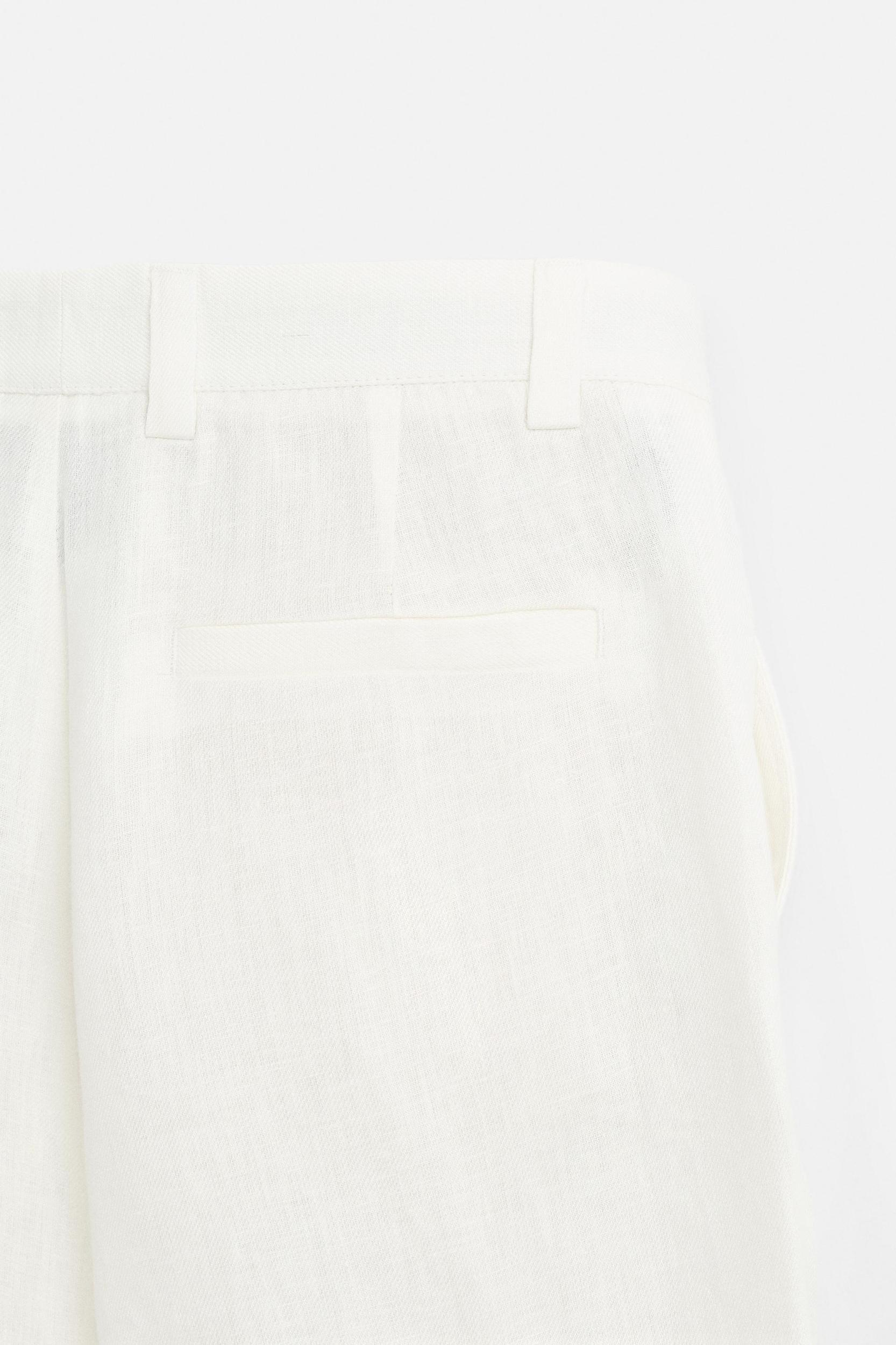 100% LINEN SUIT PANTS Product Image