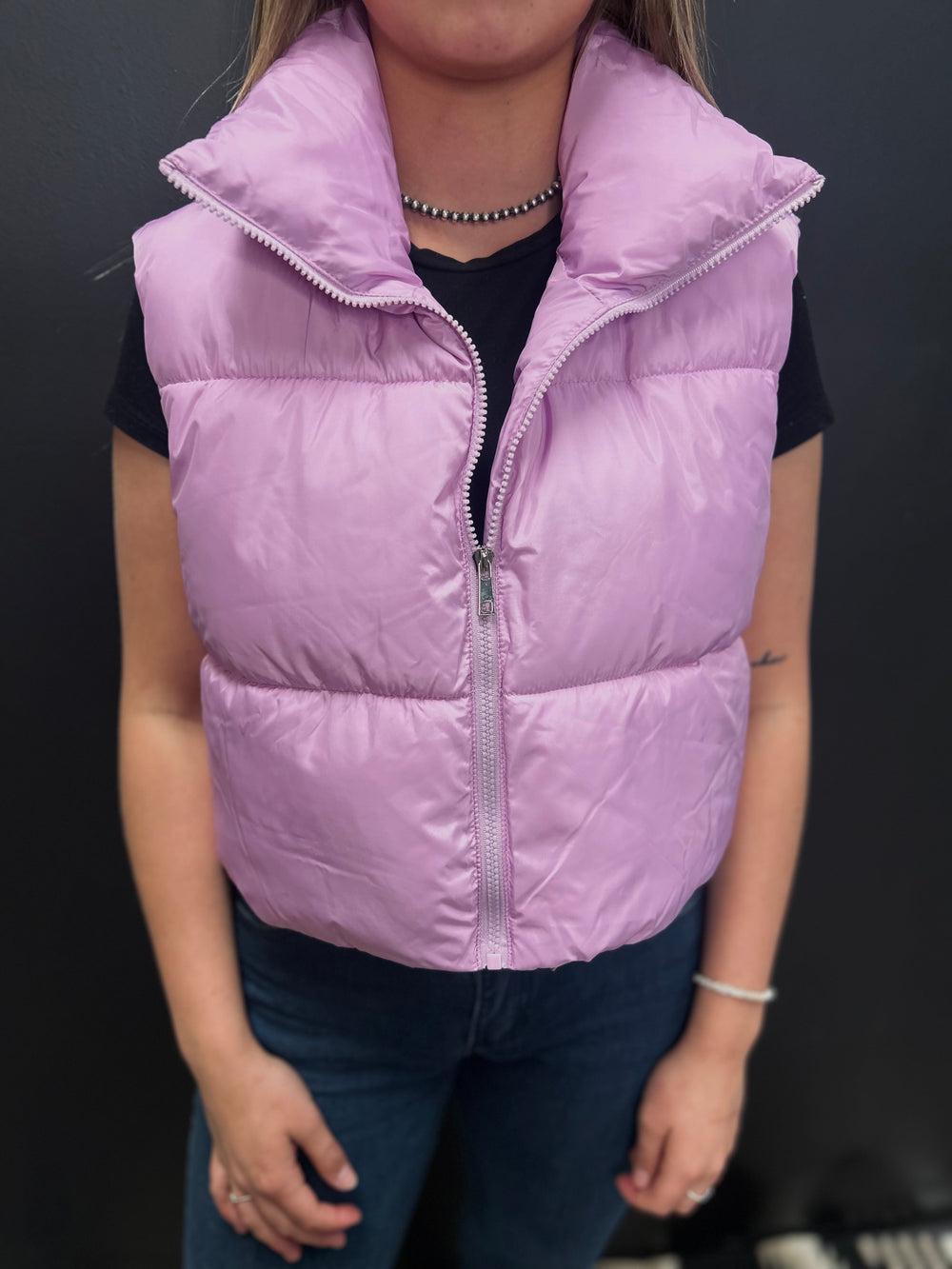 Puffer Cropped Vest* Product Image
