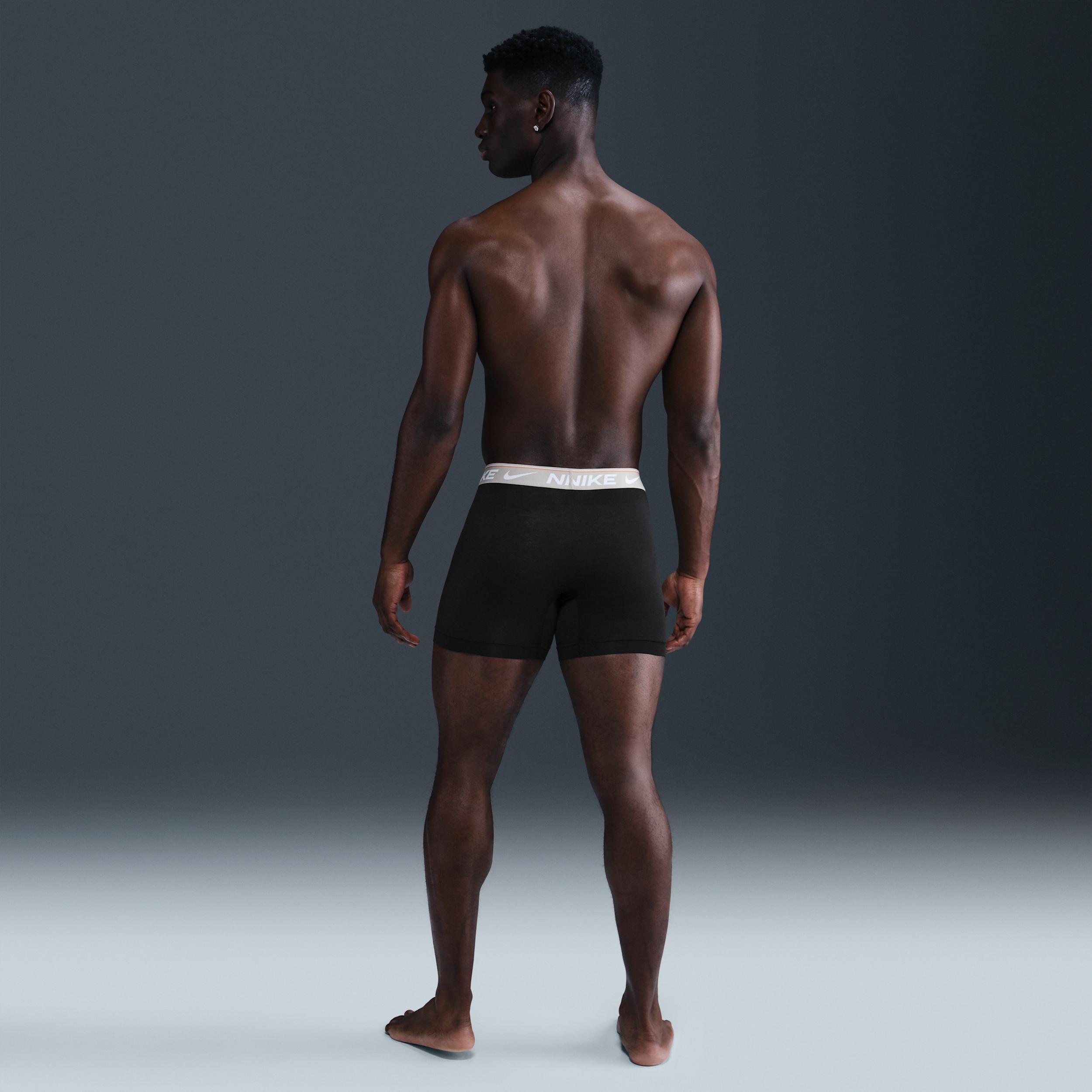 Nike Mens Dri-FIT Ultra Comfort Boxer Briefs (3-Pack) | KE1257-010 Product Image