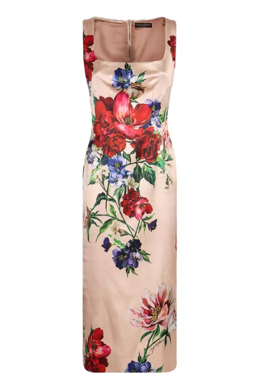 floral-print midi dress Product Image