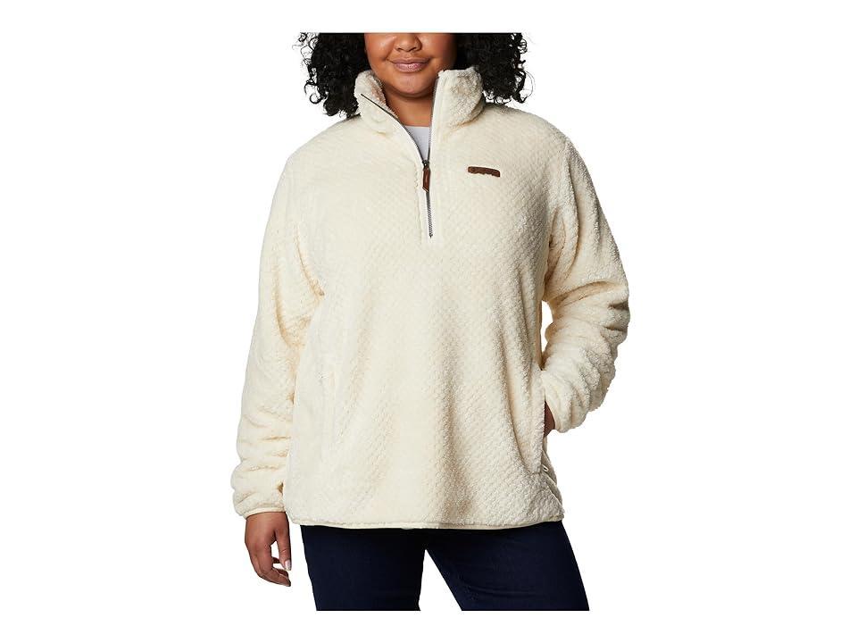 Columbia Women's Fire Side Quarter Zip Sherpa Fleece - Plus Size- Product Image