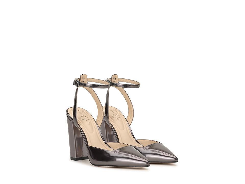 Jessica Simpson Nazela Patent Ankle Strap Dress Pumps Product Image