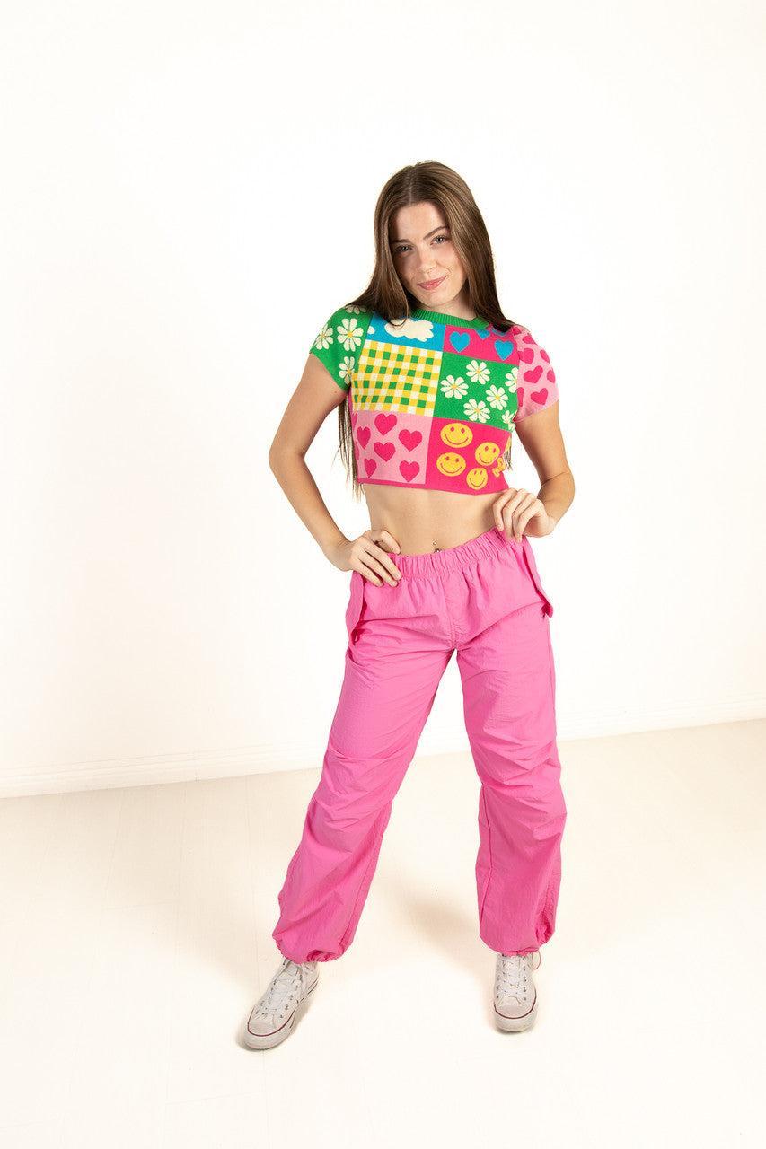Vibrant Knit Top Product Image