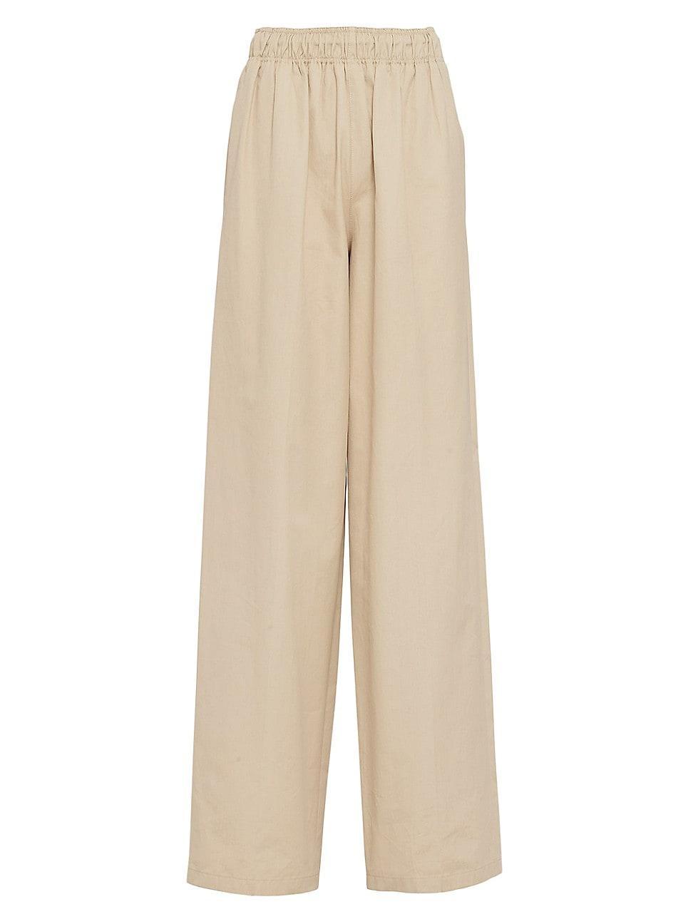 Womens Poplin Pants Product Image