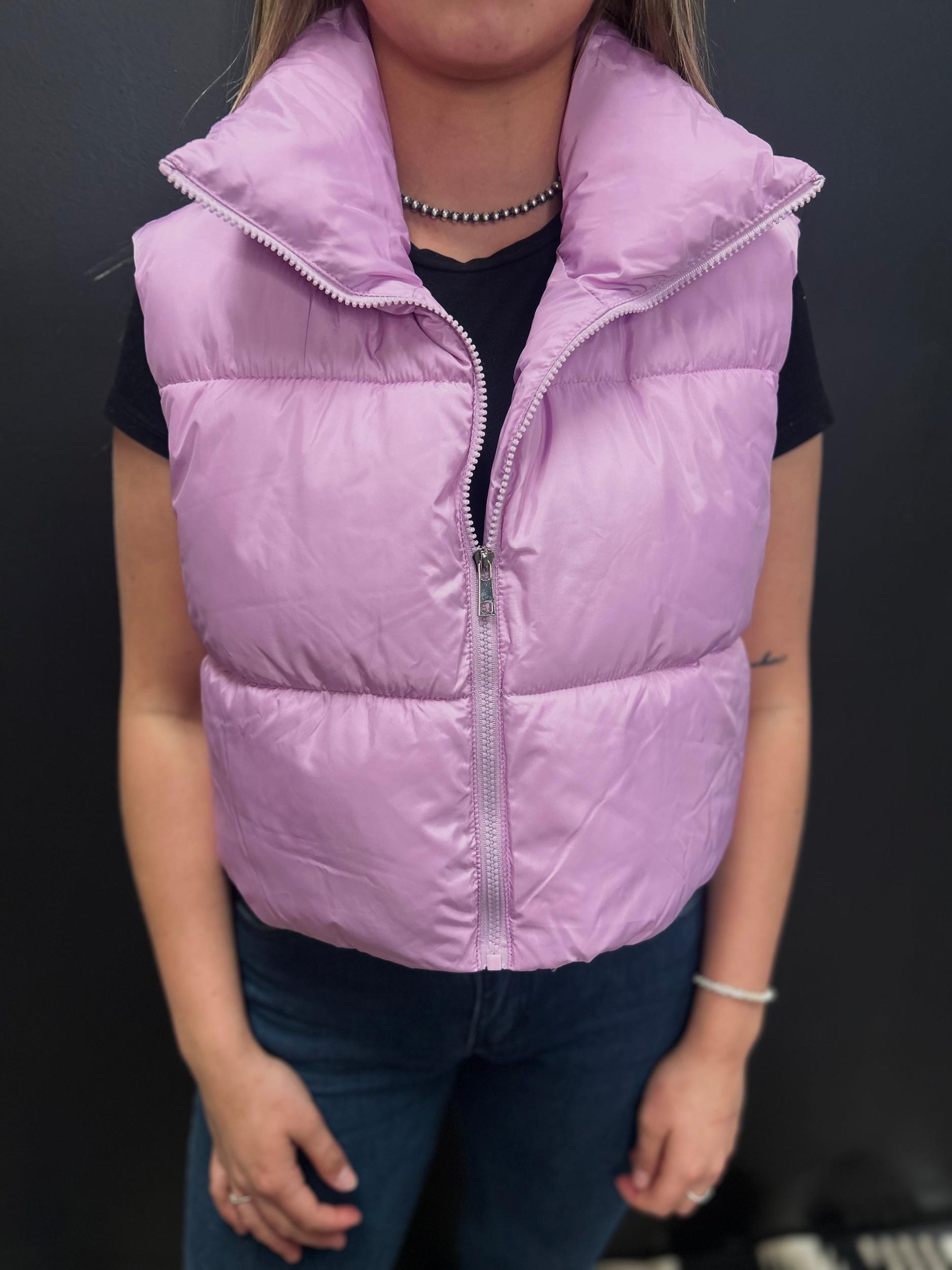 Puffer Cropped Vest* Product Image