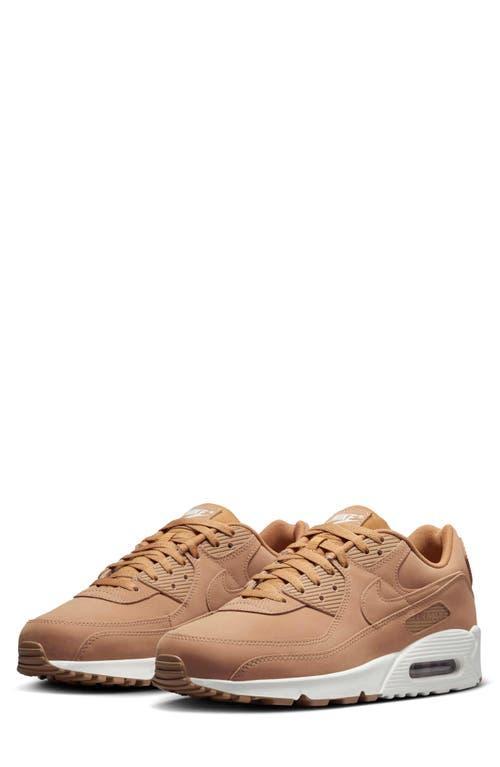 NIKE Men's Air Max 90 Prm Casual Sneakers From Finish Line In Flax/flax/sail Product Image