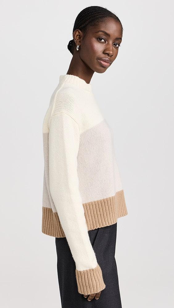 Theory Color Block Sweater | Shopbop Product Image