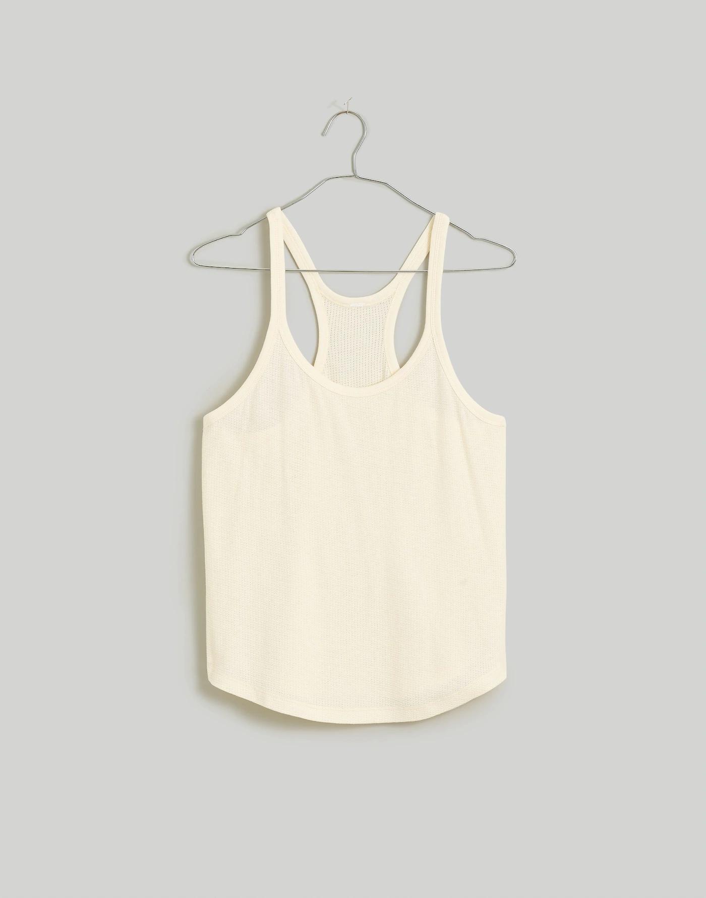 Knit Mesh Racerback Tank Product Image