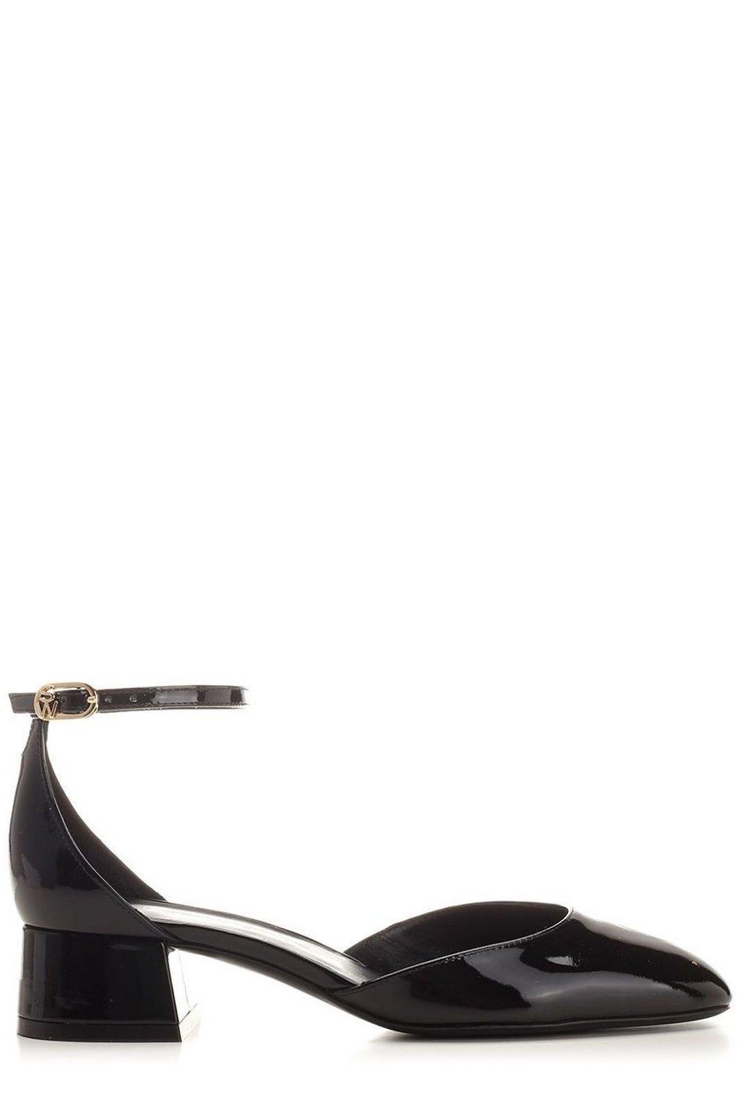 STUART WEITZMAN Bria 35 Strap Pumps In Black Product Image