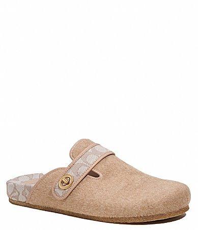 COACH Signature Jacquard Clog Men's Shoes Product Image