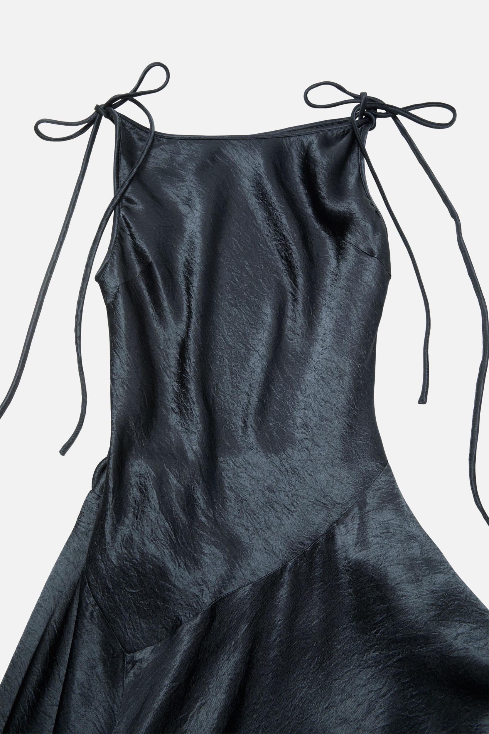 Satin lace dress Product Image