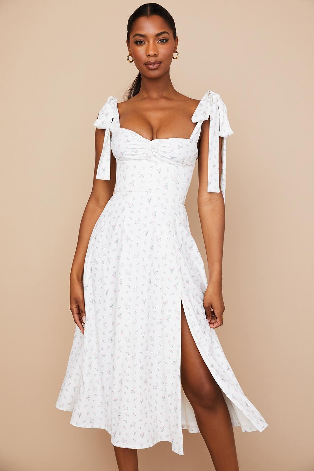 Alicia White Floral Midi Sundress Product Image