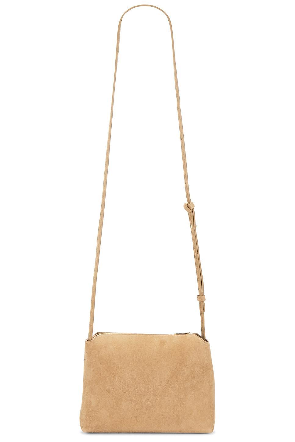 KHAITE Lina Medium Crossbody Bag In Wheat Product Image