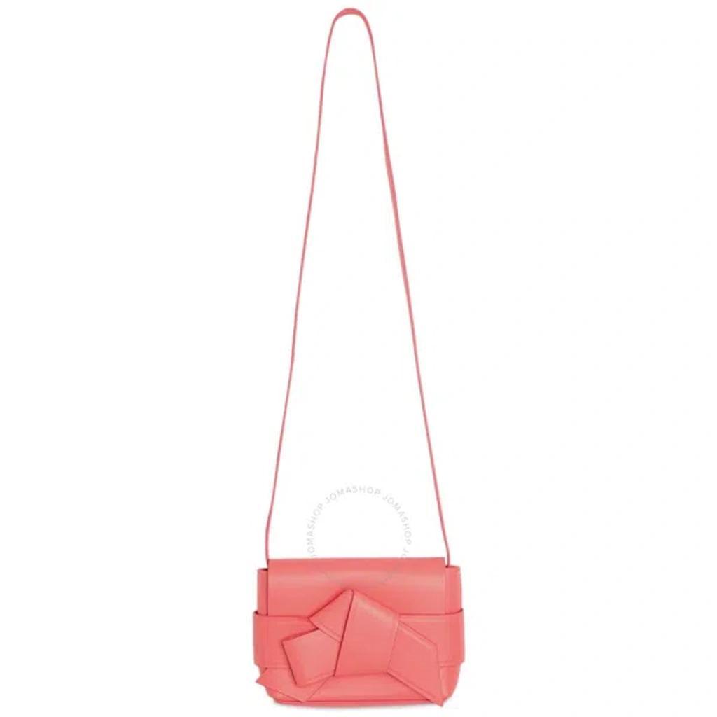 ACNE STUDIOS Musubi Mini Crossbody Bag In Pink Product Image