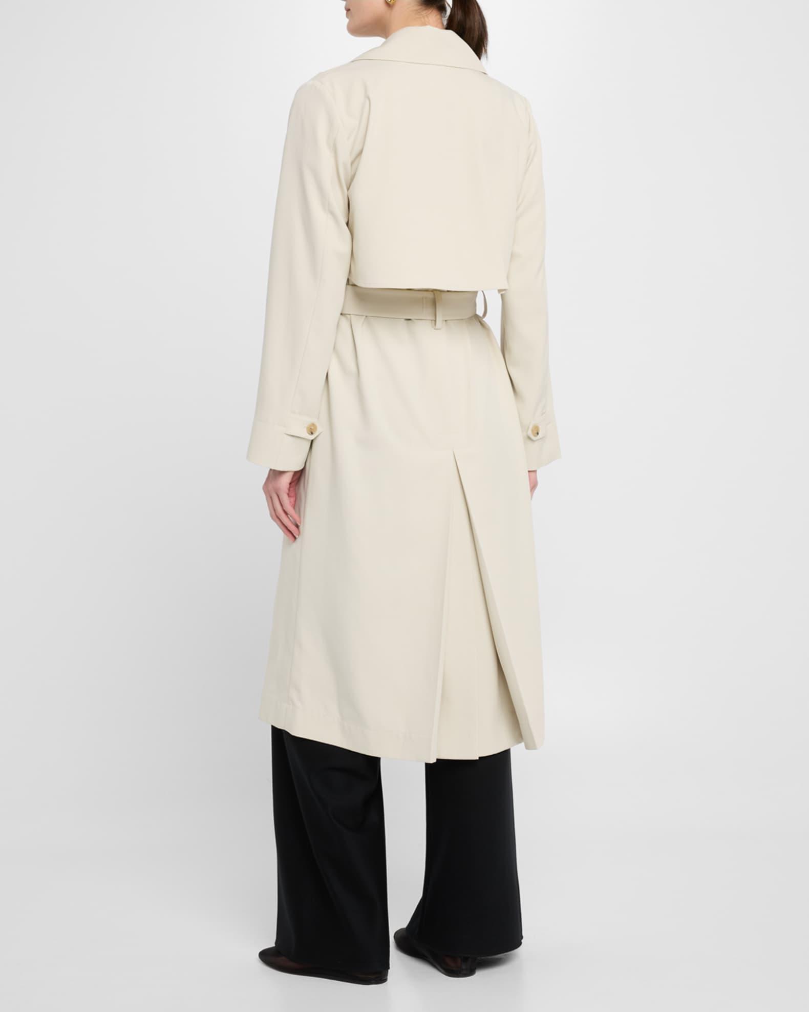 Drapey Trench Coat  Product Image