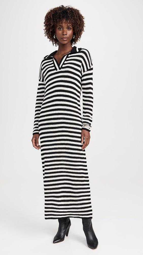 525 Raya Striped Polo Dress | Shopbop Product Image