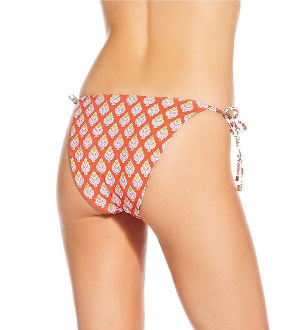 A Loves A Reversible Rio Flower Tie Side Embroidered Swim Bottom Product Image