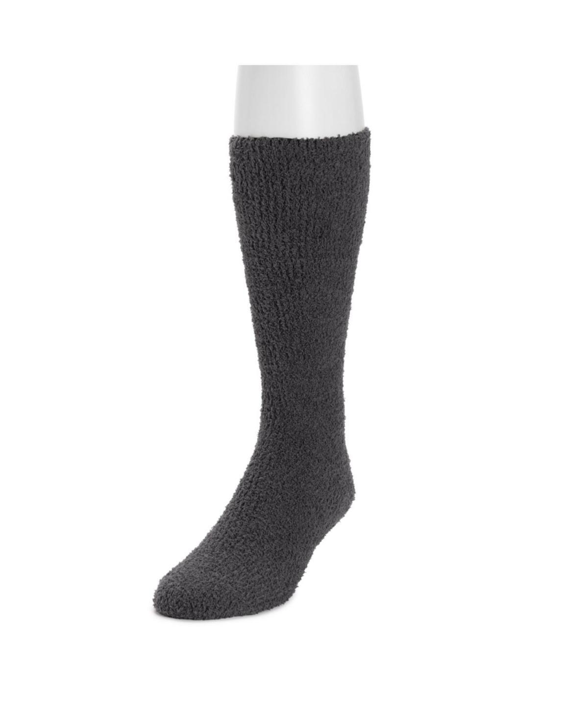 Muk Luks Mens Micro Chenille Knee High Socks Product Image