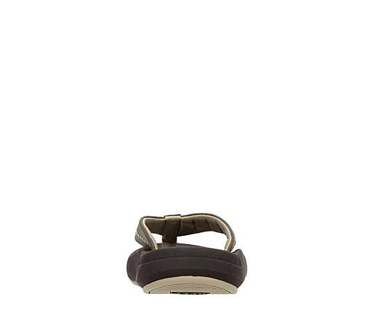 REEF Swellsole Rover Men's Flip-Flop Sandals, Size: 9, Black Product Image