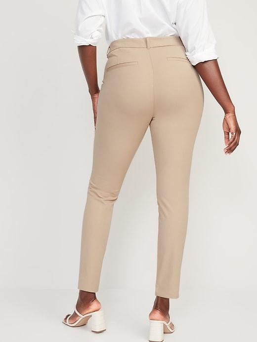 High-Waisted Pixie Skinny Ankle Pants Product Image