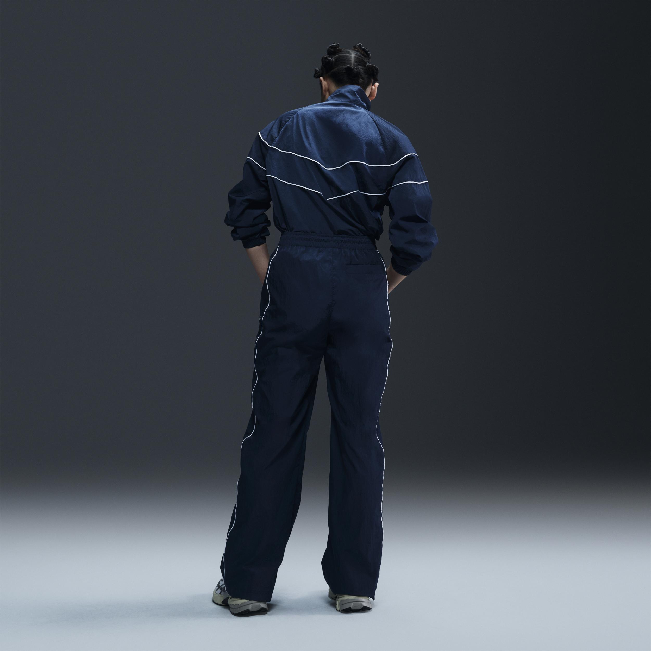 Nike Windrunner Women's High-Waisted Woven Open-Hem Pants Product Image