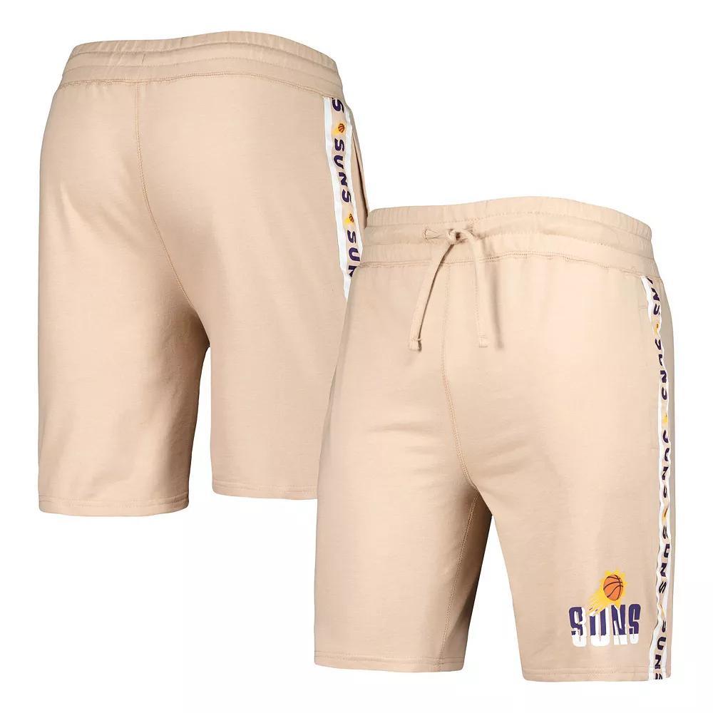 Men's Concepts Sport  Tan Phoenix Suns Team Stripe Shorts, Size: Small, Phx Team Product Image