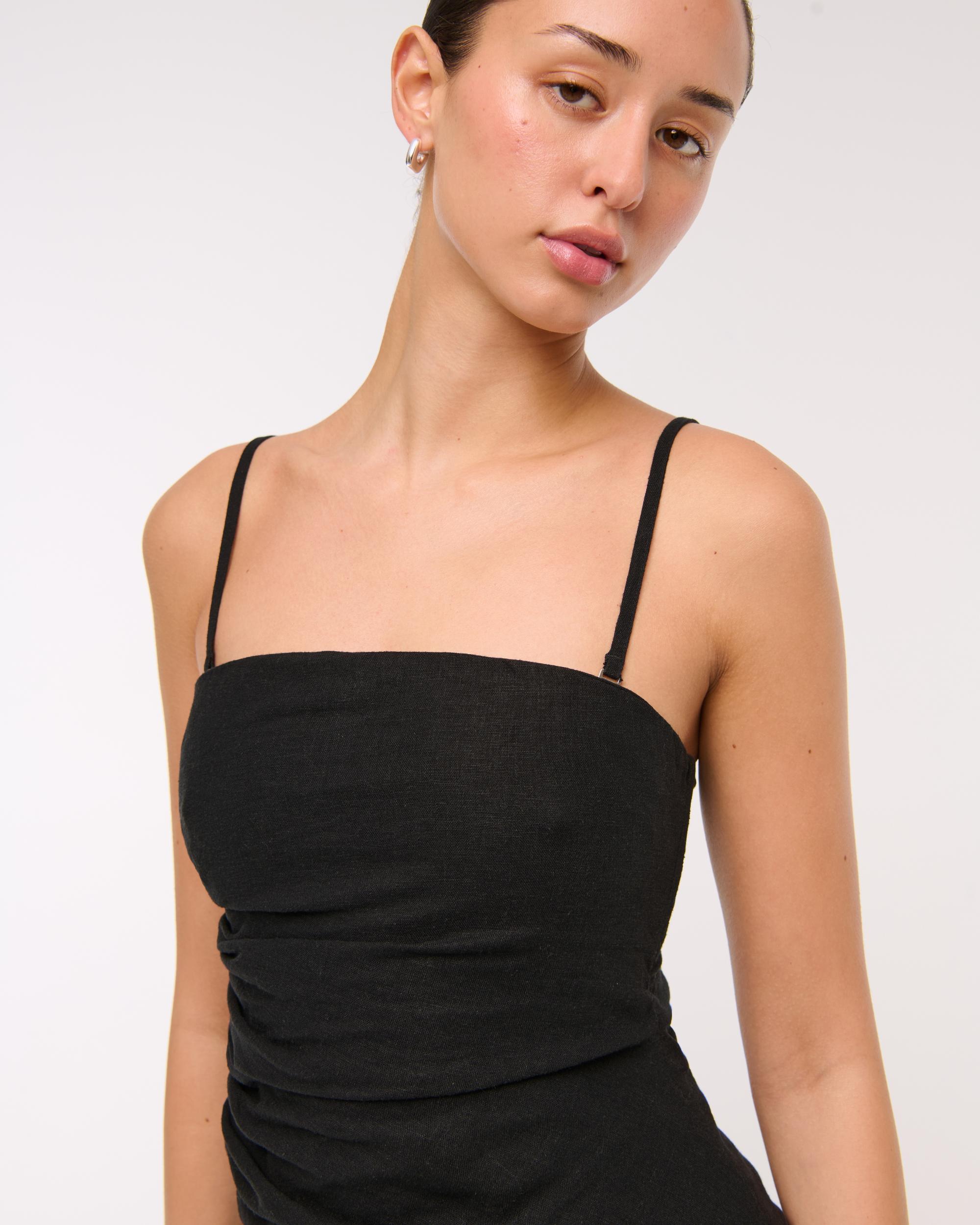 Linen-Blend Tube Top Product Image