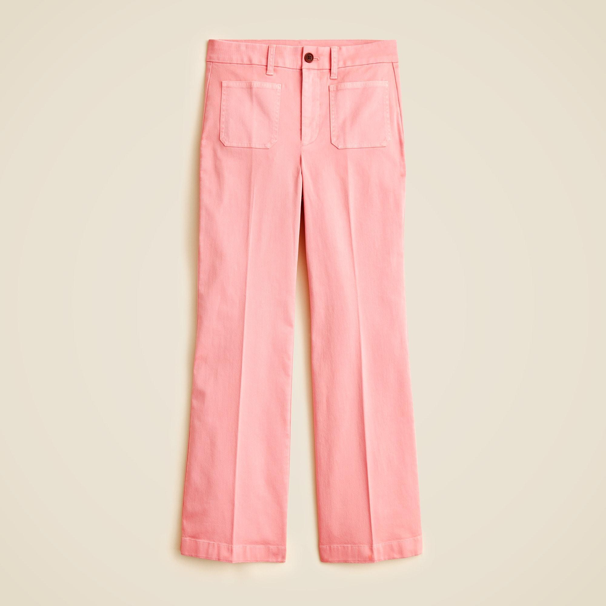 Charley kickout crop pant in chino Product Image