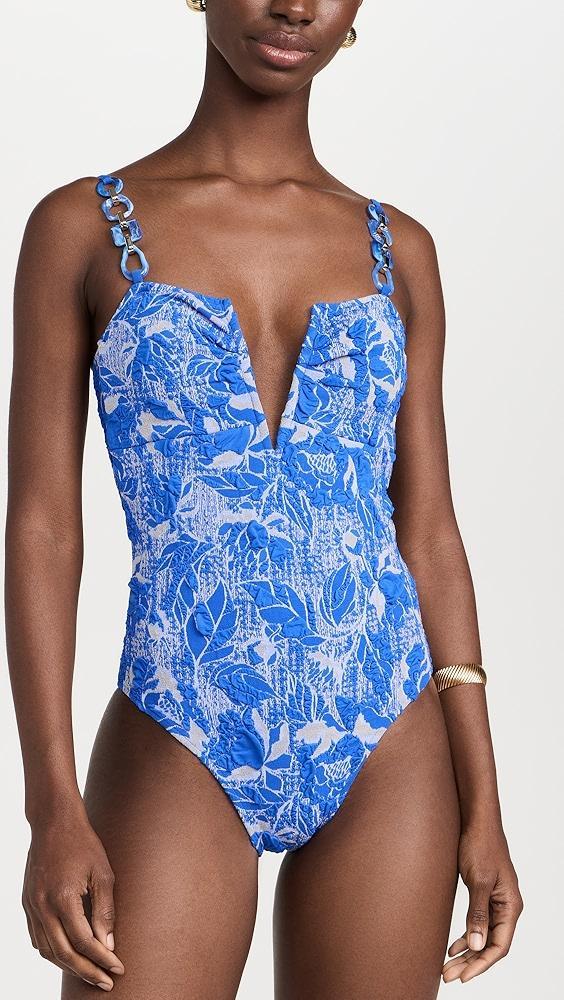 PatBO Jacquard One Piece | Shopbop Product Image