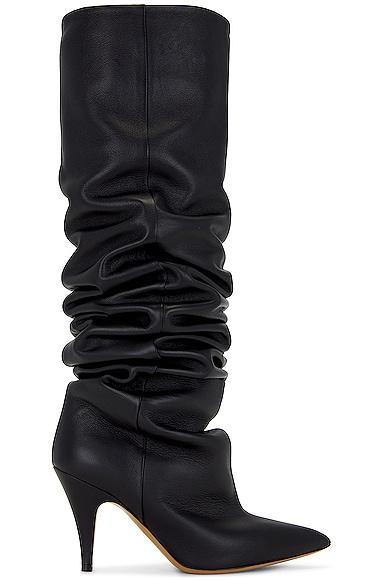 KHAITE River Knee High Boot Product Image