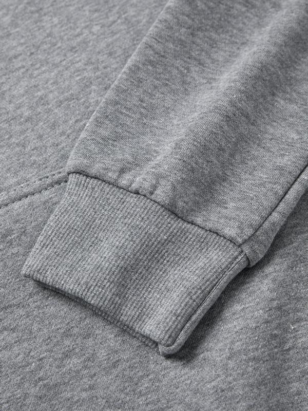 Men's Basic Solid Oversized Hoodie Product Image