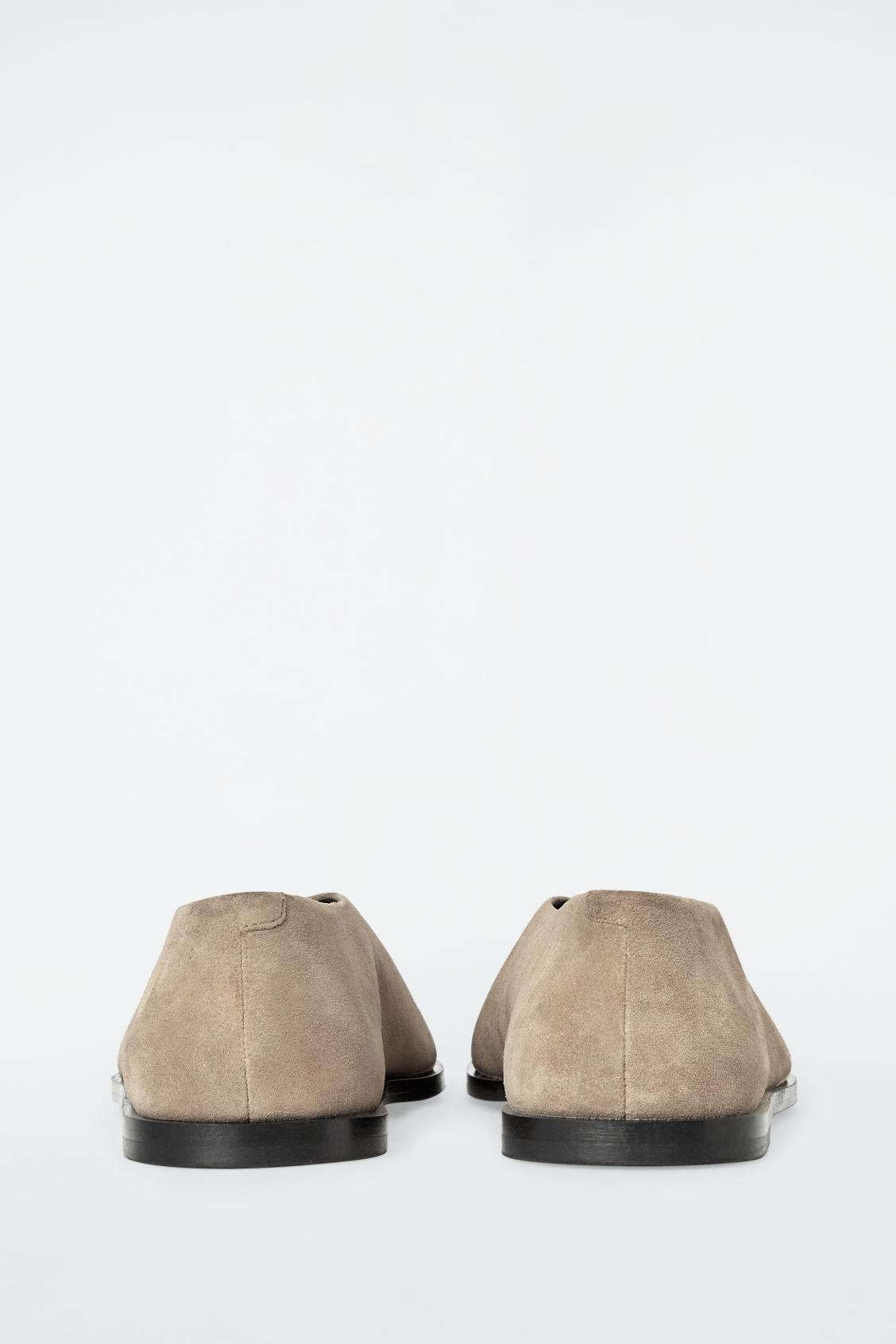 SUEDE BALLET FLATS Product Image