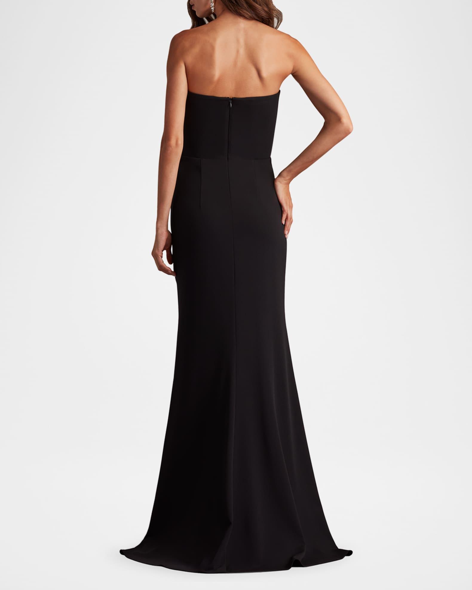 Strapless Embellished Column Gown Product Image
