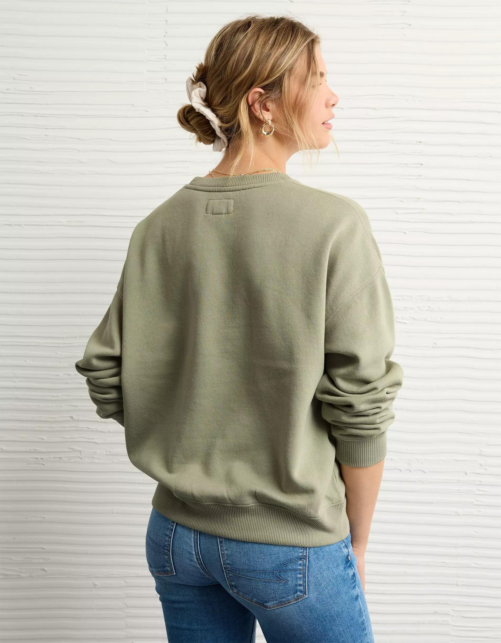 AE Funday Graphic Sweatshirt Product Image