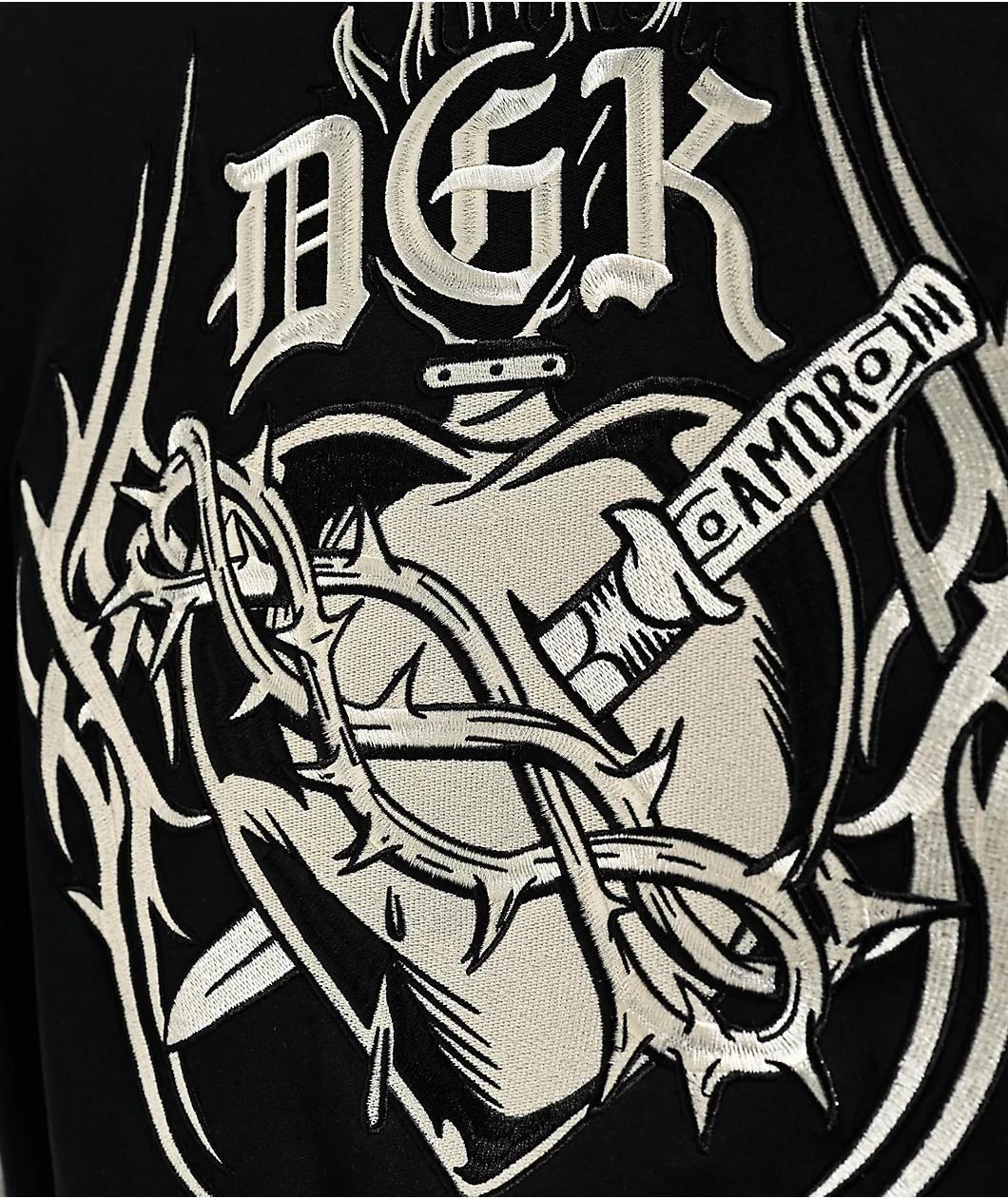 DGK Sacred Black & Natural 2fer Long Sleeve T-Shirt Product Image