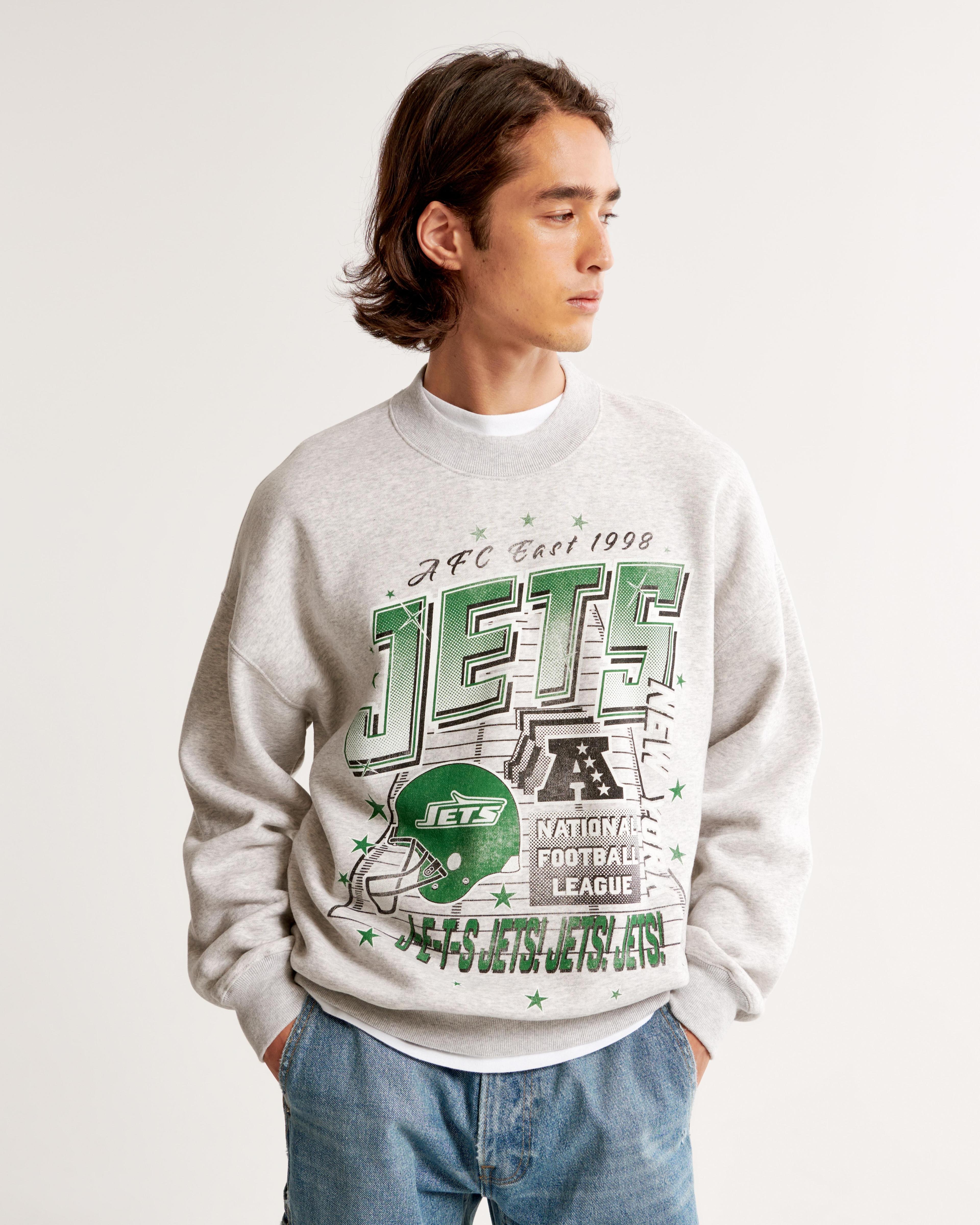 New York Jets Graphic Crew Sweatshirt Product Image