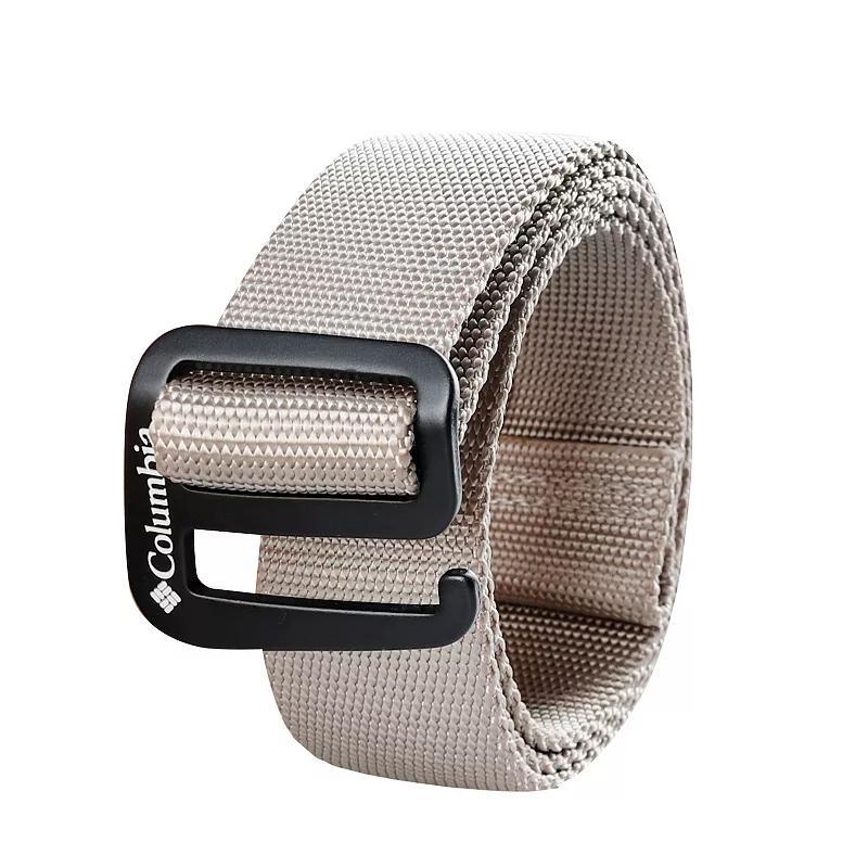 Mens Columbia Fully Adjustable Web Belt Grey Product Image