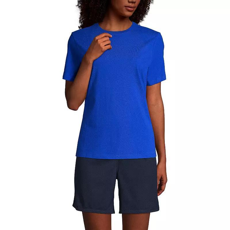 Women's Lands' End Short Sleeve Essential Tee,  Product Image