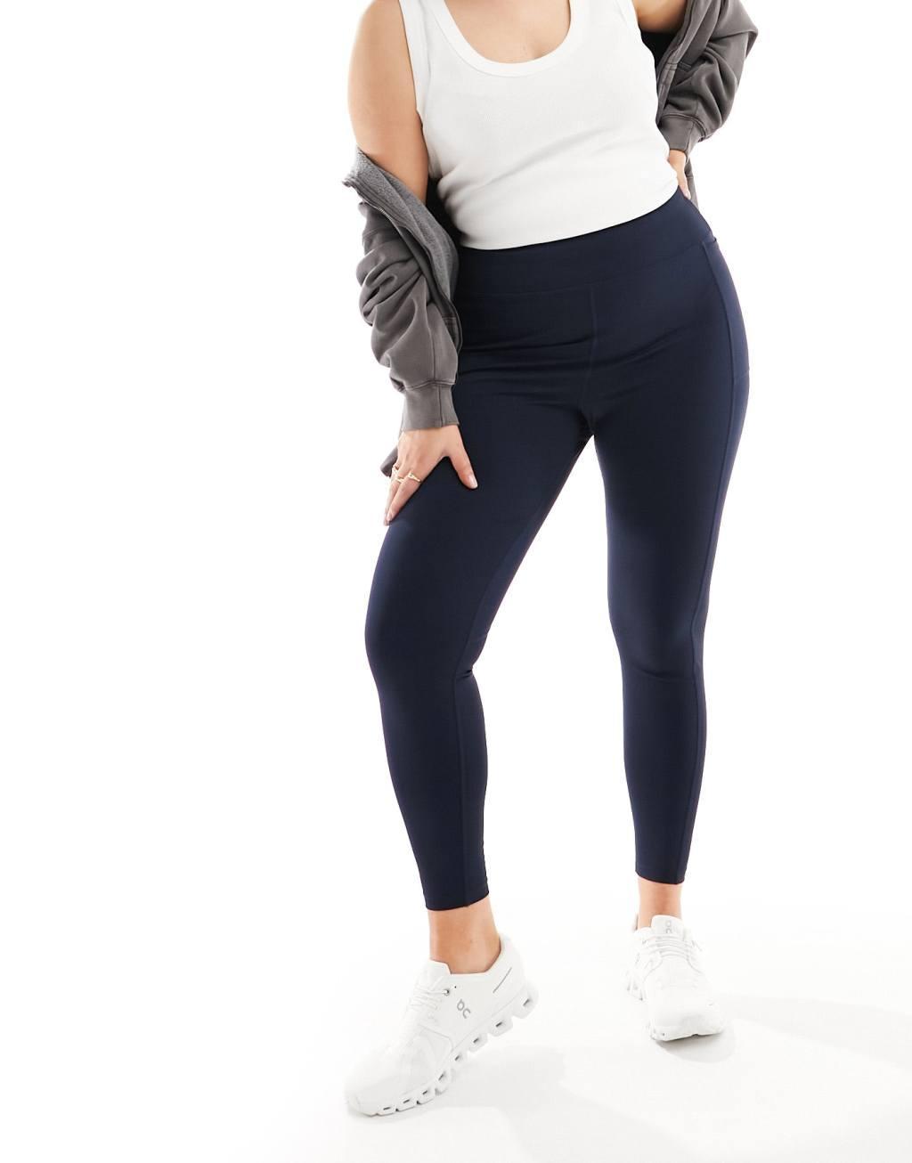 ASOS 4505 Hourglass Icon running tie waist gym legging with phone pocket Product Image