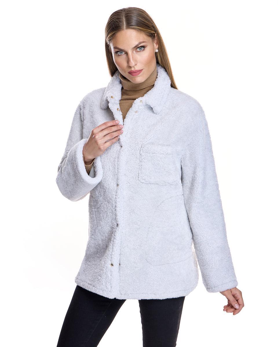 Shearling Shacket Product Image