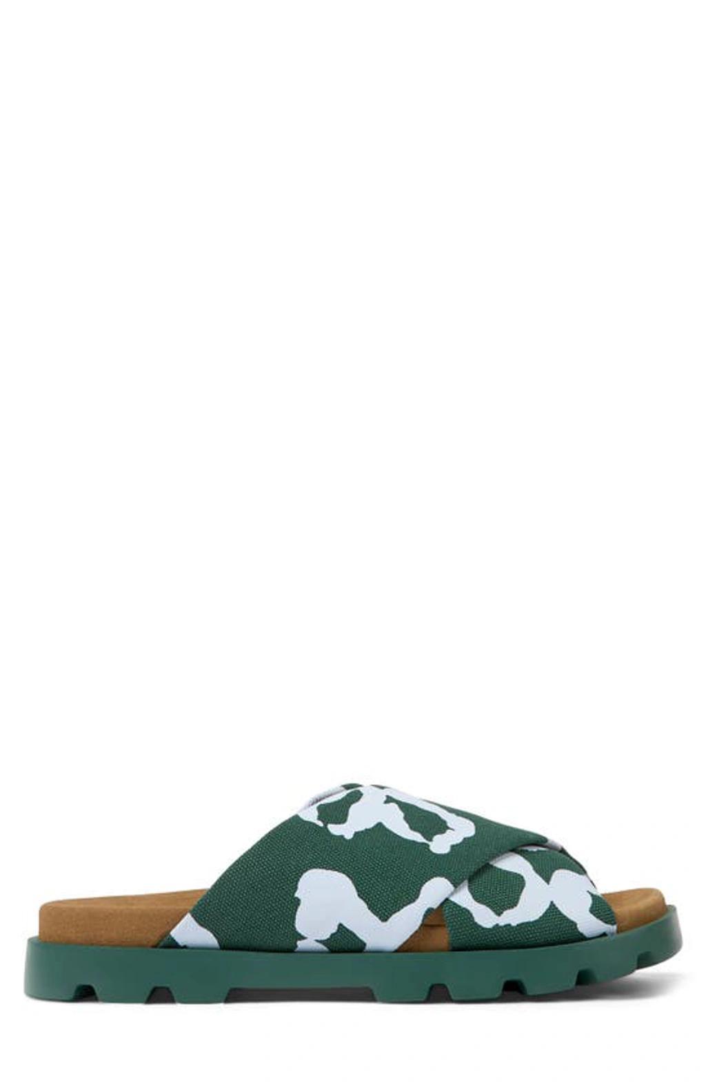 CAMPER Brutus Sandal In Green Product Image