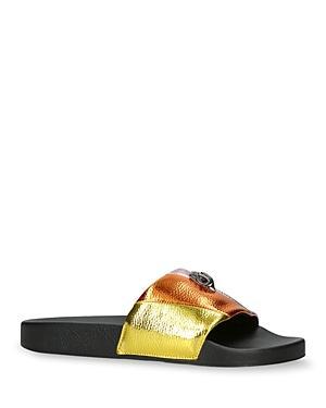 Kurt Geiger London Womens Meena Eagle Slide Sandals Product Image