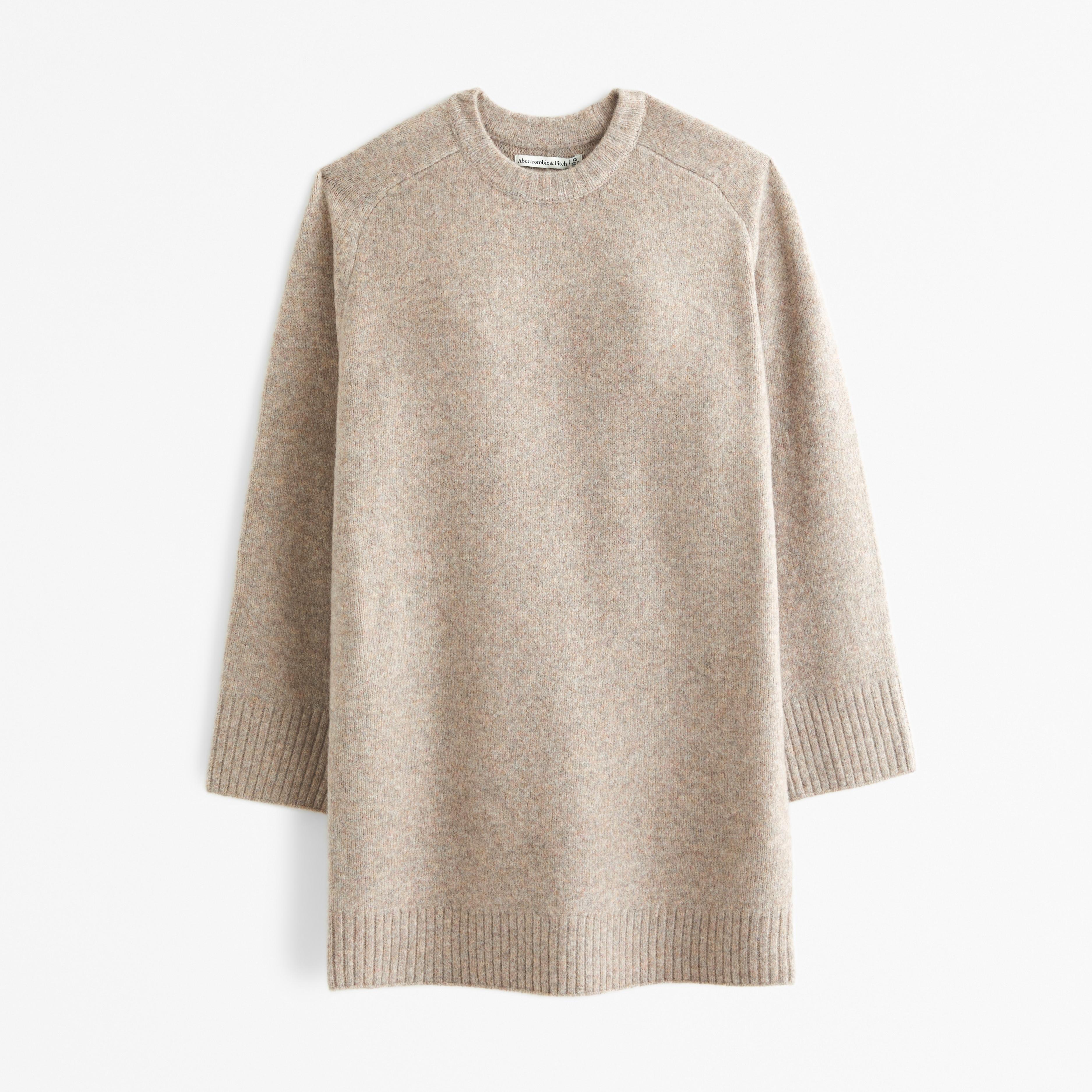 The A&F Madeline Crew Mini Sweater Dress Product Image