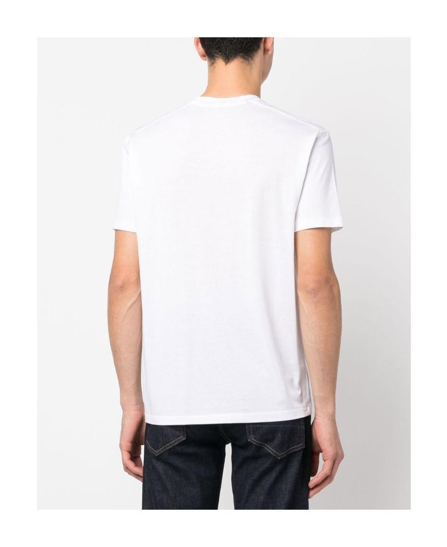 TOM FORD Placed Rib Slim-fit Lyocell And Cotton-blend T-shirt In Neutrals Product Image