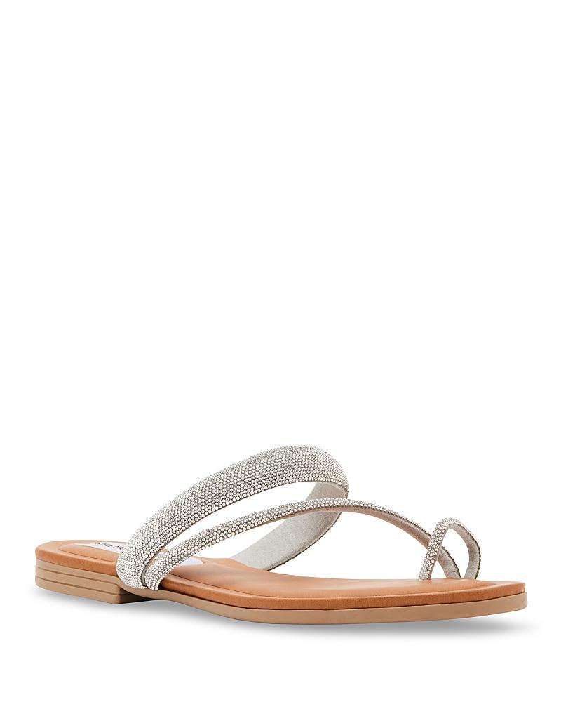 Steve Madden Womens Fiorra Slip On Toe Ring Sandals Product Image